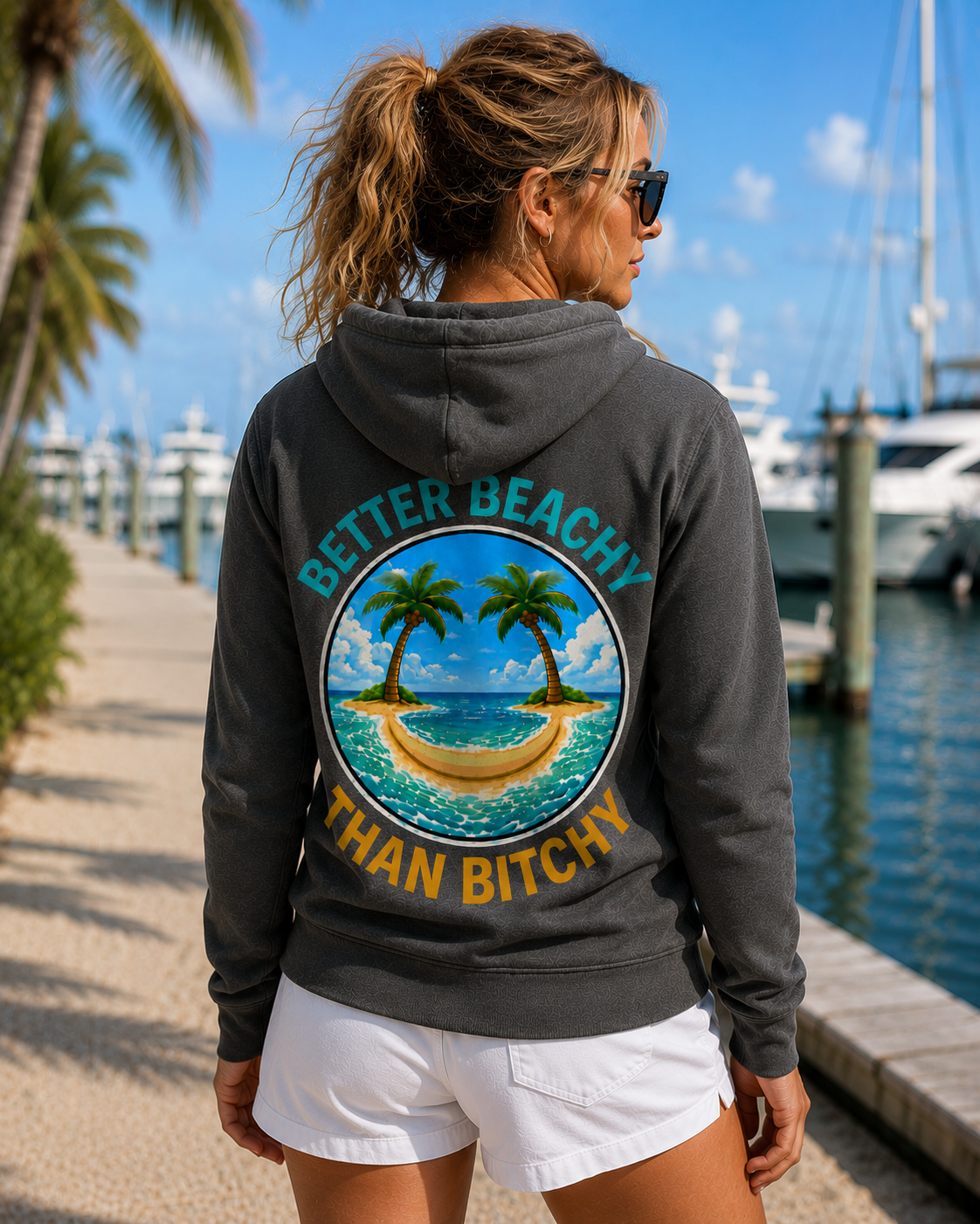 Women's Pullover Hoodie Heather Gray